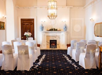 winter wedding Atlantic Hotel