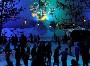 Eden Project Christmas Ice Rink