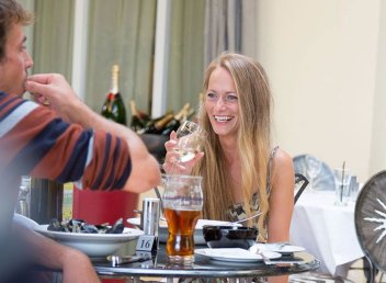 couple enjoying valentines